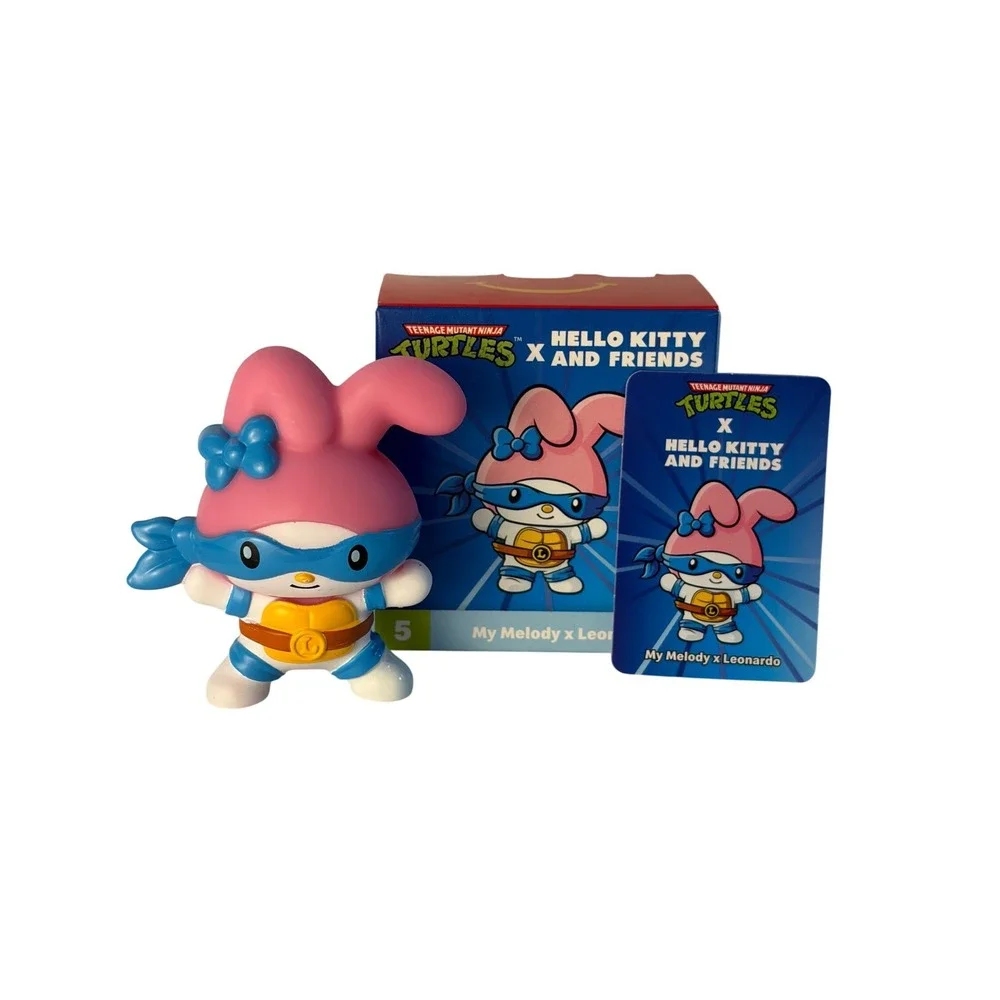 McDonalds Happy Meal Toy TMNT x‎ Hello Kitty #5 My Melody Leonardo